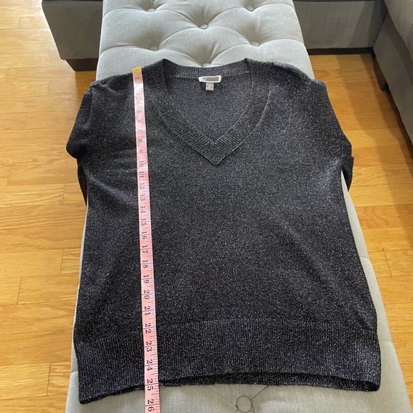 Chelsea 28 Puff Sleeve Sparkle Sweater - Picture 6 of 9